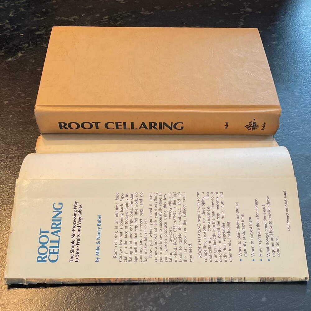 "Root Cellaring," 1979 1st ed, Storey Garden Way Hardcover - Picture 7 of 11